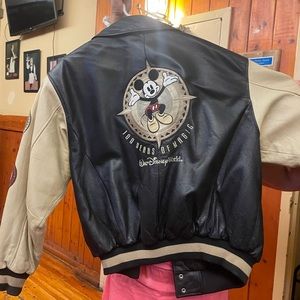 Mickey Mouse Leather Jacket